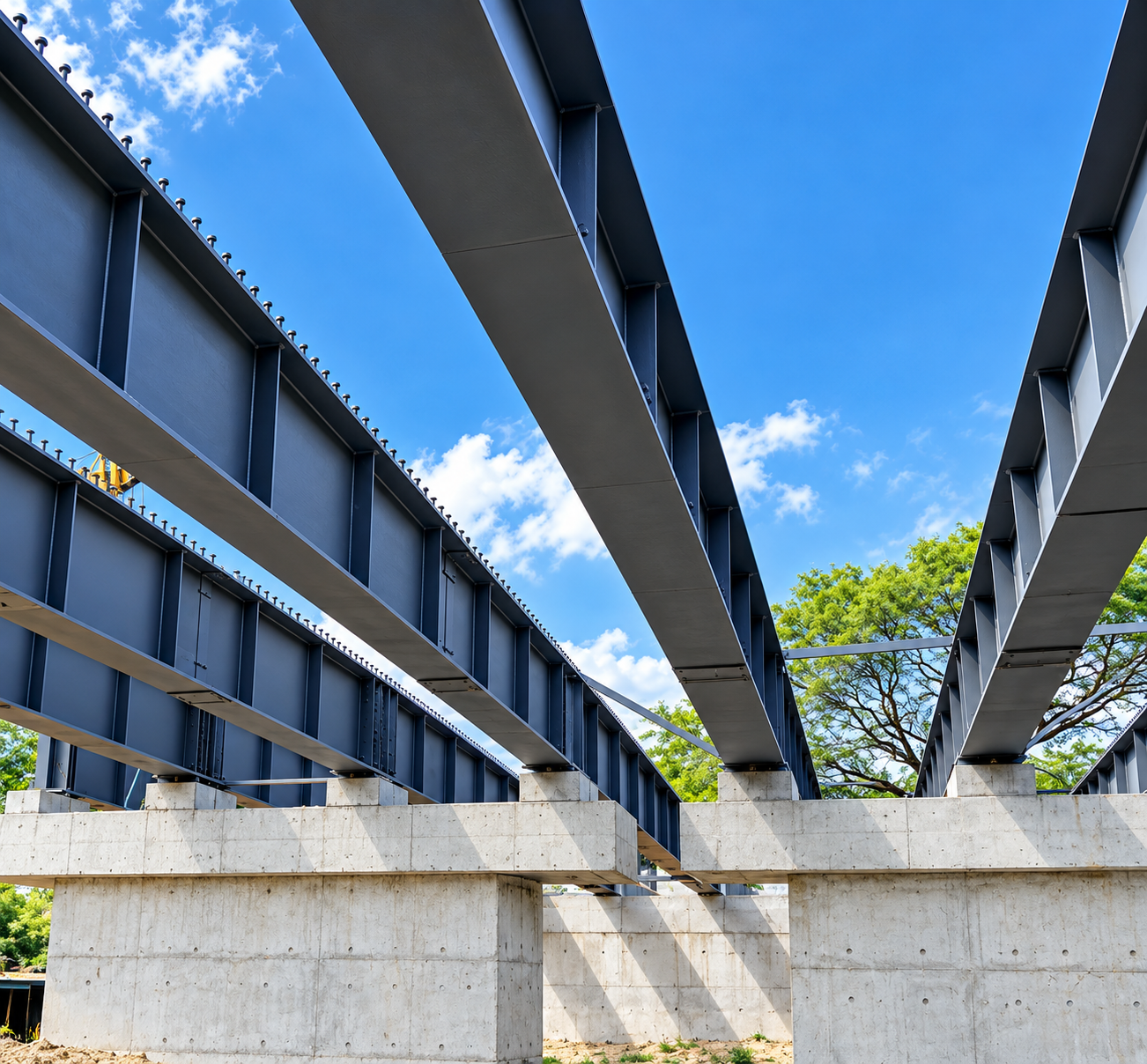 Plate Steel Girder at Shimla By Pass FOB, Himachal Pradesh